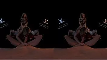 Abspielen Vreal 18k Spitroast FFFM Orgie Gruppensex mit Orgasmus und Strümpfen, umgekehrter Gangbang, 3D-CGI-Rendering