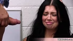 play Busted Teen Shoplifter Punished with Rough Doggystyle Sex